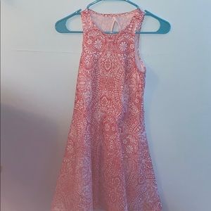 Lace Peach Flow Dress